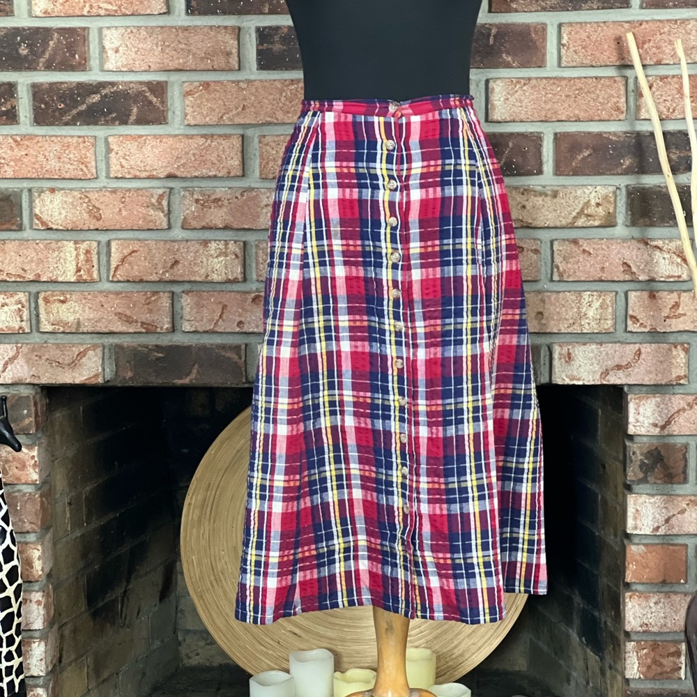 Erika Classics Clothing CO. Plaid Skirt